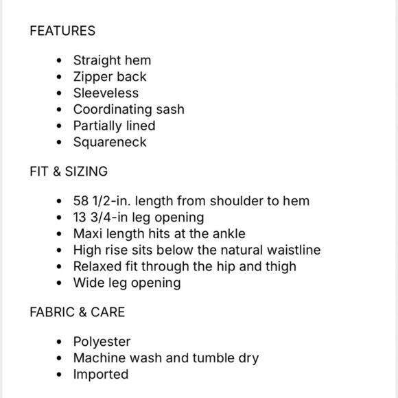 Elegant Black Jumpsuit - Picture 10 of 10